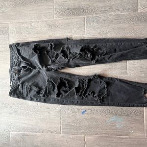 American eagle black jeans